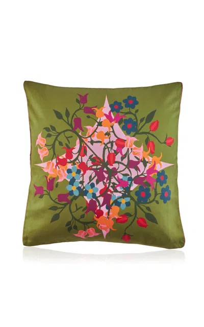 Sophie Williamson Design Blumen Cotton Pillow Cover