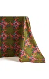 Sophie Williamson Design Blumen Square Cotton Tablecloth