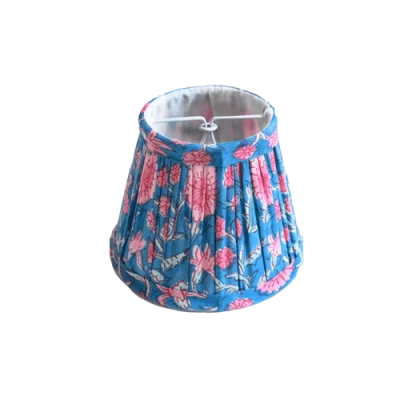 Sophie Williamson Design Chandelier Lampshade Ella In Blue