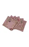 Sophie Williamson Design Mussels From Brussels Set-of-six Cotton Napkins