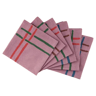 SOPHIE WILLIAMSON DESIGN SOPHIE WILLIAMSON DESIGN NAPKINS LA VIE EN ROSE