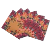 Sophie Williamson Design Offcut Napkins In Red
