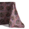 Sophie Williamson Design Pink Extra Large Tablecloth In Dusty Lilac With Romantic Roses And Bold Lines In Multi