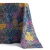 Sophie Williamson Design Rectangular Tablecloth In Colorful Wildflower Print In Blue And Multicolor In Multi