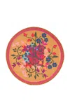 Sophie Williamson Design Set-of-six Cotton Round Placemats In Multi