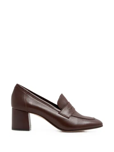Sophique Essenziale Block-heel Pumps In Animal Print