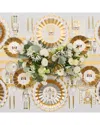 Sophistiplate Gilded Nutcracker 80pc Table Setting - Service For 16 In Gold