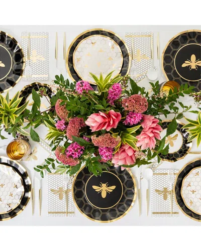 Sophistiplate Honeybee 128pc Paper Place Setting