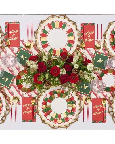 Sophistiplate Joyful Christmas 88 Pc Table Setting - Service For 16 In Multi
