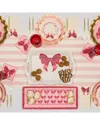 Sophistiplate Pink Bows 88pc Table Setting - Service For 16 In Pink