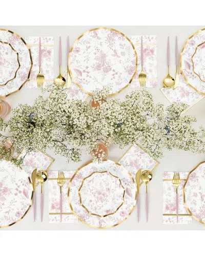 Sophistiplate Timeless 128pc Table Setting - Service For 16 In White