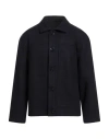 Sophnet Man Shirt Navy Size Xl Wool In Blue