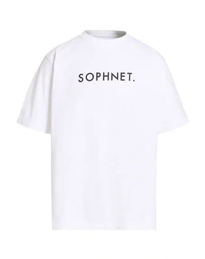 Sophnet Man T-shirt White Size Xl Cotton