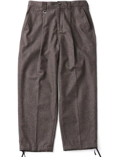 Sophnet Wide-leg Trousers In 褐色