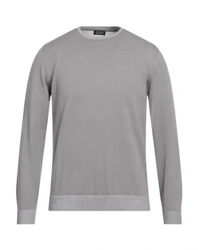 Sopi Man Sweater Grey Size 42 Cotton