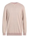 Sopi Man Sweater Sand Size 44 Cotton In Beige