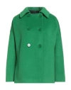 Sopi Woman Coat Green Size 12 Polyester