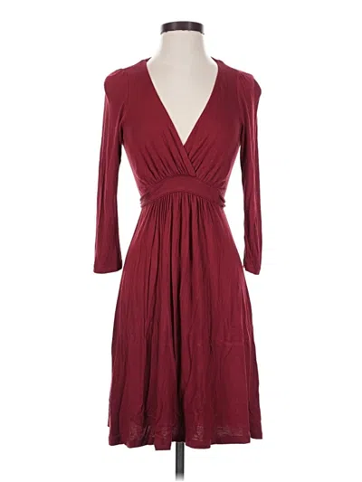 Pre-owned Soprano Casual Dress In Burgundy