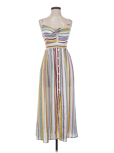 Pre-owned Soprano Casual Dress In White
