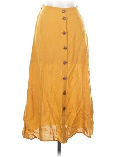 Pre-owned Soprano Casual Skirt In Yellow