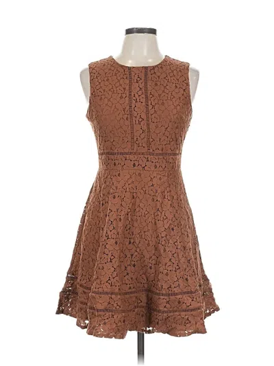 Pre-owned Soprano Cocktail Dress In Brown