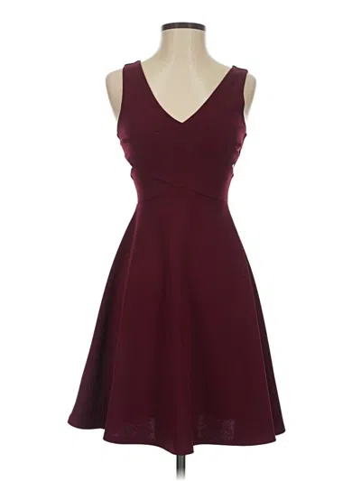 Pre-owned Soprano Cocktail Dress In Burgundy