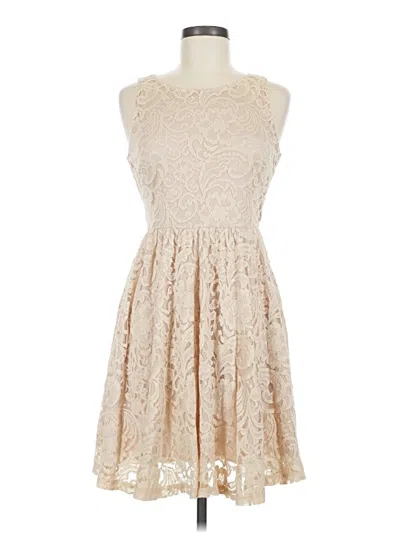 Pre-owned Soprano Cocktail Dress In Tan