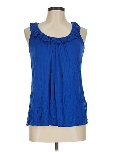 Pre-owned Soprano Sleeveless Blouse In Blue