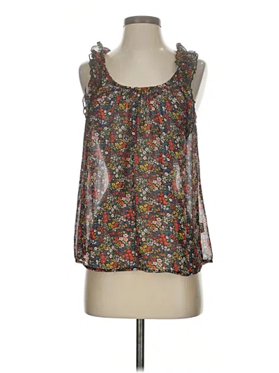 Pre-owned Soprano Sleeveless Blouse In Brown