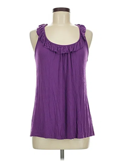 Pre-owned Soprano Sleeveless Blouse In Purple