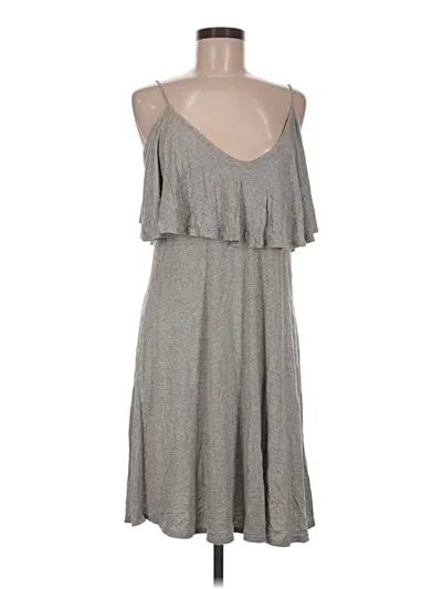 Pre-owned Soprano Tank Top Gray Halter Neckline Tops