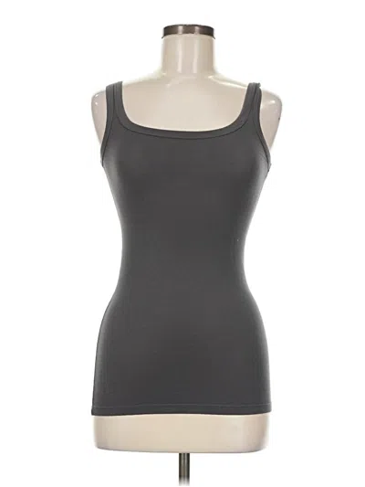 Pre-owned Soprano Tank Top Gray Strapless Neckline Tops