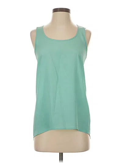 Pre-owned Soprano Tank Top Green Halter Neckline Tops