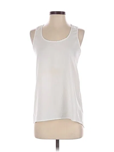 Pre-owned Soprano Tank Top White Halter Neckline Tops