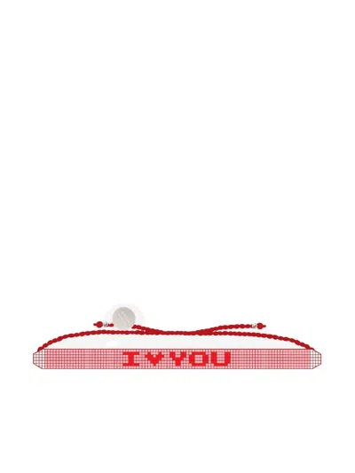 Sorbet Island Beaded Bracelet In Red