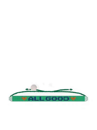 Sorbet Island Beaded Bracelet In Green