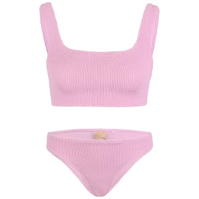 Sorbet Island Celine Square Neck Bikini Candy In Pink