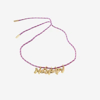 Sorbet Island Fabric And Metal Necklace In Neutral