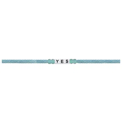 Sorbet Island Jewellery Bracelet With Yes Letters In Blue