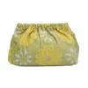 Sorbet Island Lime Green Clutch Bag In Bandana Print