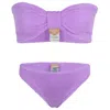 Sorbet Island Lory Bandeau Bikini Set Purple In Purple