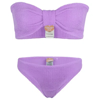 Sorbet Island Lory Bandeau Bikini Set Purple