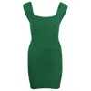 Sorbet Island Melody Scoop Neck Dress Kiwi In Green