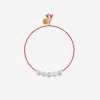 Sorbet Island Shell Bracelet With Glass Beads
