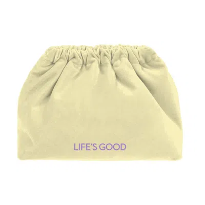 Sorbet Island Velvet Clutch Bag Life's Good