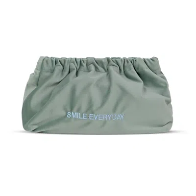 Sorbet Island Velvet Clutch Bag Smile Everyday