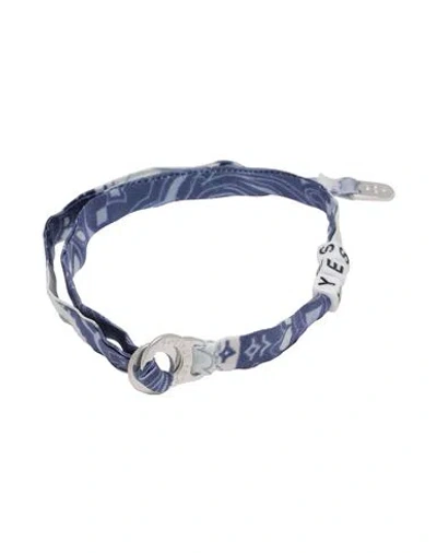 Sorbet Island Woman Bracelet Dark Purple Size - Textile Fibers