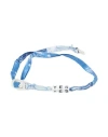 Sorbet Island Woman Bracelet Light Blue Size - Textile Fibers