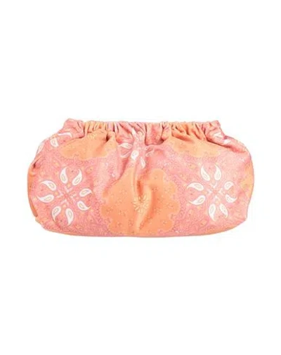Sorbet Island Woman Handbag Apricot Size - Polyester In Orange
