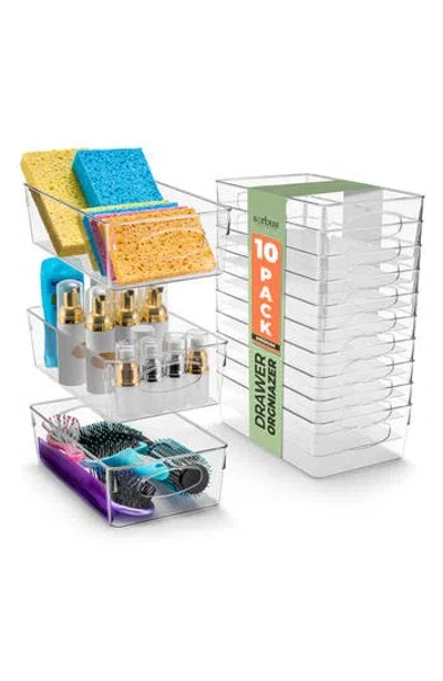 Sorbus 10-pack Medium Storage Bins